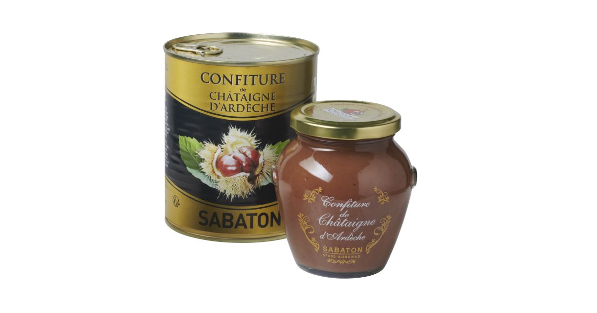 Confiture de Châtaigne - AOP | Sabaton.fr